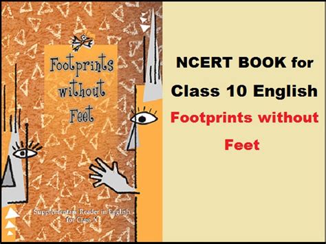 NCERT Book For Class 10 English Footprints Without Feet PDF 2023 2024