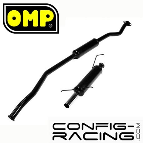 Ligne Chappement Groupe N Acier Omp Citroen Ax Sport Config