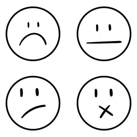 Premium Vector Sad Emoji