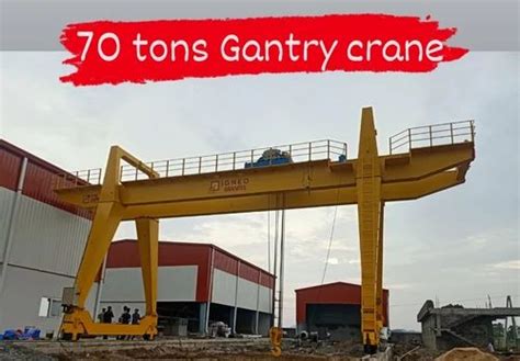 Star Cranes Double Girder 70 Ton Heavy Duty Gantry Crane Max Height 6