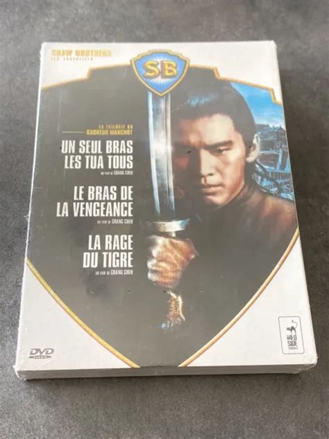 LA TRILOGIE DU Sabreur Manchot Coffret 3 Dvd Chang Cheh Shaw Brotehrs