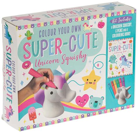 Colour Your Own Super Cute Unicorn Squishy Make Believe Ideas