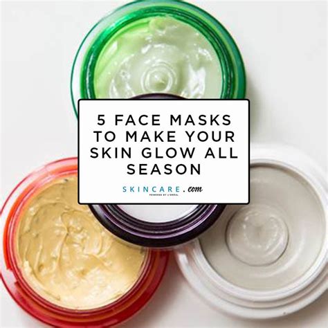 5 Face Masks To Make Your Skin Glow All Season By L Oréal Powered