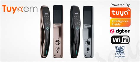 Tuya Zigbee Smart Door Locks Compatible With Tuya Smart App