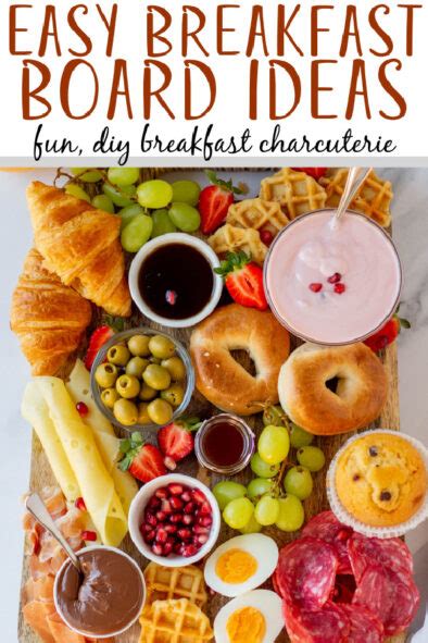 Easy Breakfast Board Whole Kitchen Sink