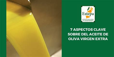 Aceite De Oliva Virgen Extra Aspectos Claves Para Conocerlo