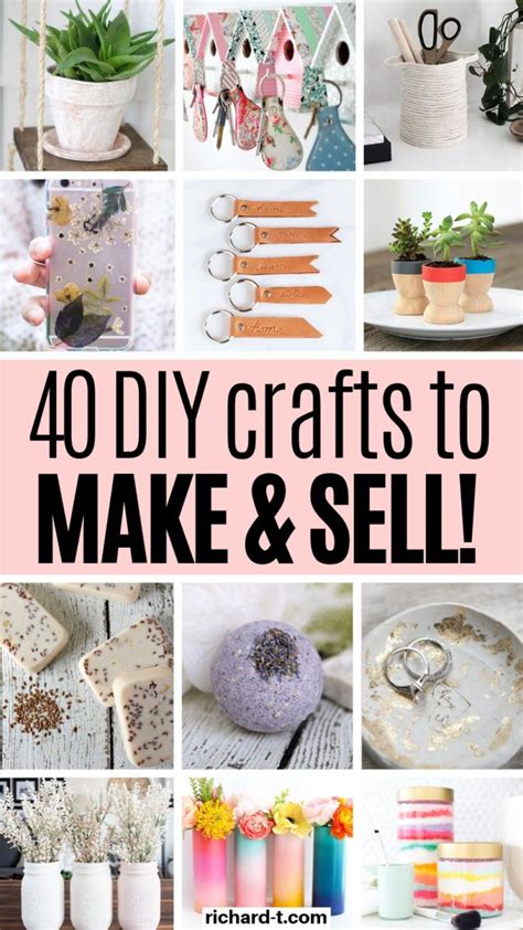 40 Diy Crafts To Make And Sell For Money Crafts To Make And Sell Diy