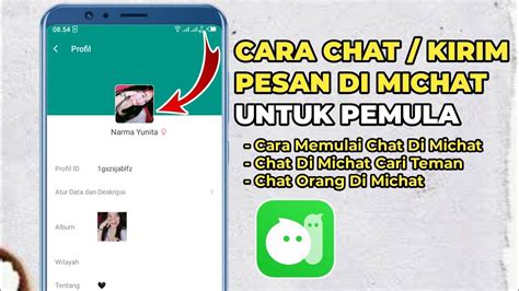 Cara Chat Di Michat Cari Teman Baru Untuk Pemula YouTube