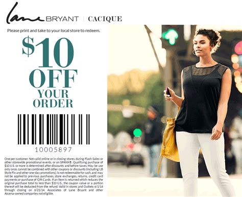 Lane Bryant Coupons - $10 off $10 at Lane Bryant... Promo Codes ...