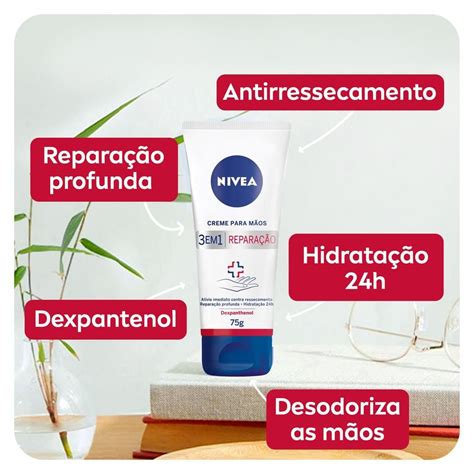 Nivea Creme Para As M Os Em Repara O Dexpanthenol G