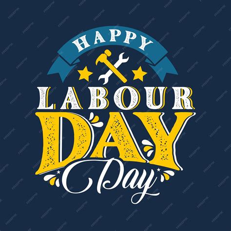 Premium Vector Usa Happy Labor Day Banner Design Template Vector