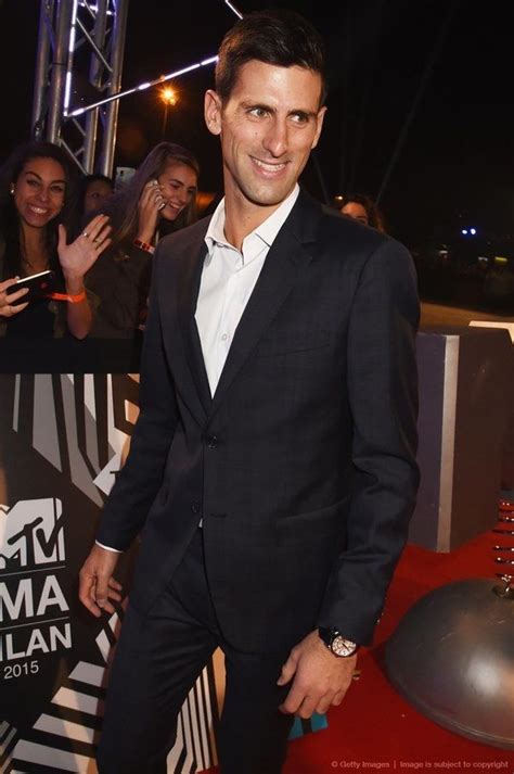 Novak Djokovic Mtv Ema 2015 Tennis Players Tennis Players