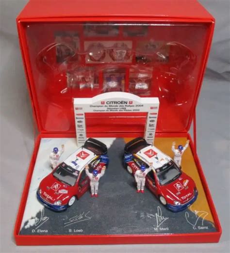 Av Norev Coffret Citroen Xsara Rallye Loeb Elena