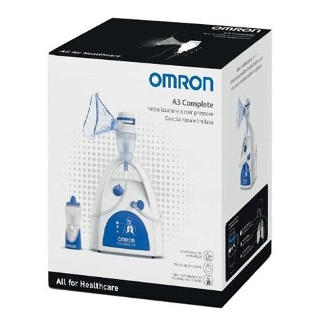 Omron Aerosol A3 Complete Nebulizzatore A Compressore Doccia Nasale