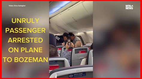 Disruptive Passenger Forces Bozeman Bound Flight To Make Emergency