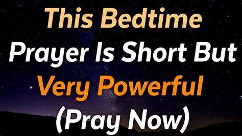 Watch What Happens When You Say This Powerful Bedtime Prayer For Adults