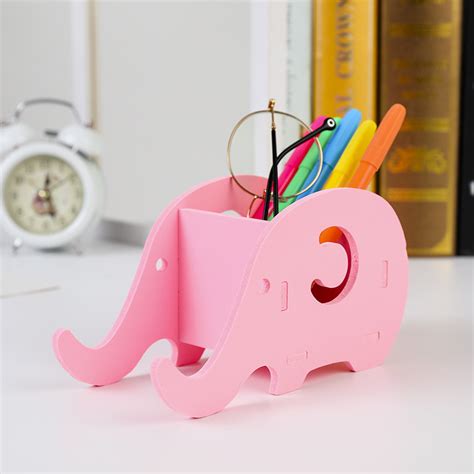 Porta Caneta Suporte Para Celular Formato Elefante Shopee Brasil