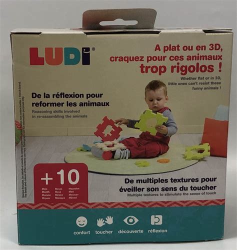 Baby Dalles Animaux En Mousse De Chez Ludi Gon Alves Lobo Numismatique