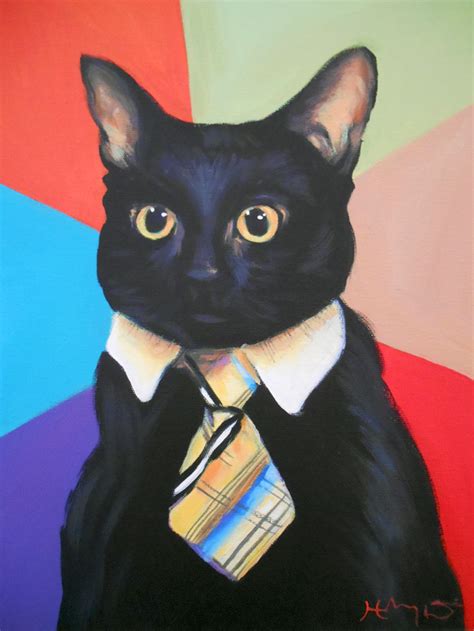 Business Cat by HillaryWhiteRabbit on DeviantArt