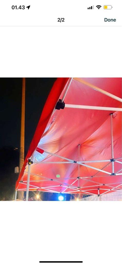 Tenda Merah X Tiang Kokoh Tebal On Carousell