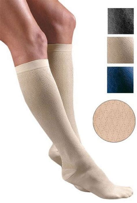 Activa Sheer Therapy Women S Pattern Socks 15 20 Mmhg Knee High