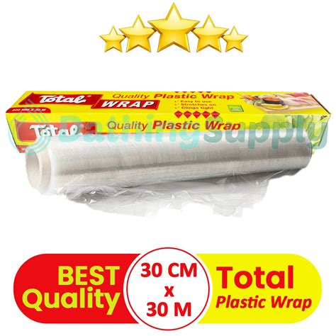 Jual Total Wrap Plastic Cm X M Plastik Wraping Pembungkus Makanan