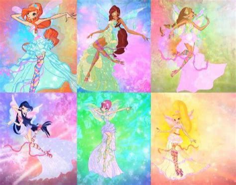 Todas Las Transformaciones De Las Winx Club Animaciones Amino Amino