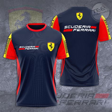 Scuderia Ferrari 2022 Team T Shirt Oversized Tee Size Big Plus Size