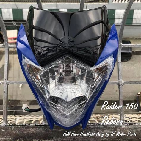 Headlight Suzuki Raider 150 Reborn Xrm Headlight Full Face Assy W Cowling By If Motorcycle