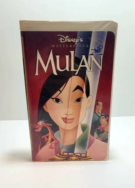 WALT DISNEY S MASTERPIECE Mulan VHS Film D Animazione Nuovo Sigillato