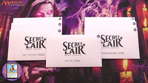 Mtg Secret Lair Fall Superdrop Foil Bundle Unboxed Youtube