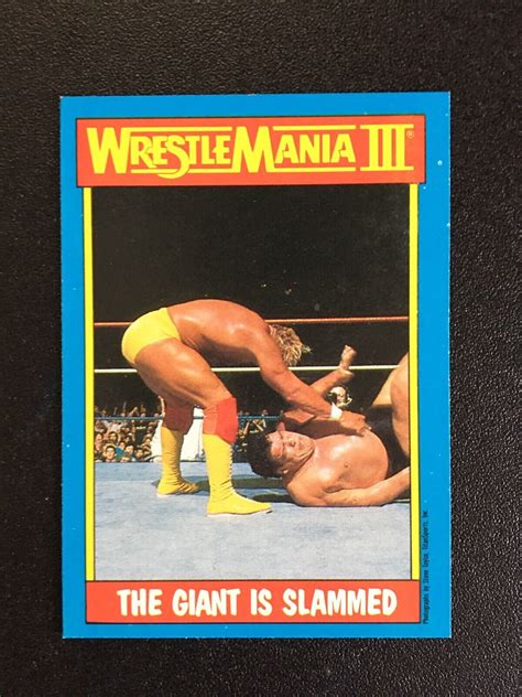 Hulk Hogan Vs Andre The Giant Bodyslam