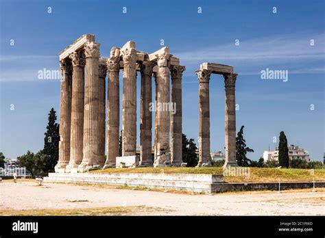 Templo de Zeus Templo de Zeus Olímpico columnas del Zeus Olímpico