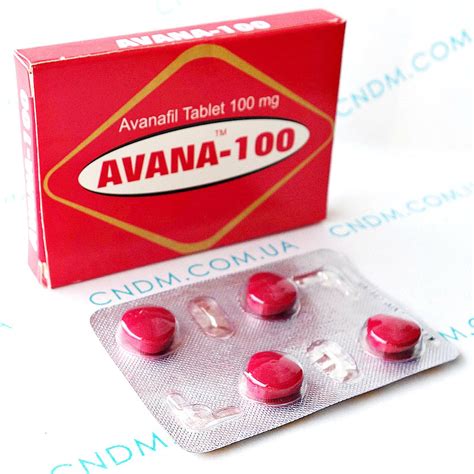 Avana 100 купить Таблетки №4 Авана 100 мг Отзывы Инструкция