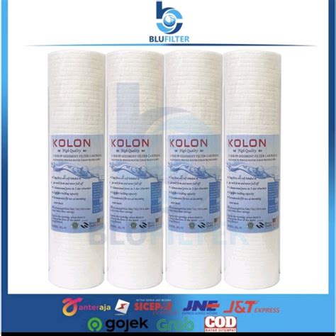 Jual SPUN SEDIMEN PP FILTER AIR CARTRIDGE SARINGAN AIR BUSA FILTER