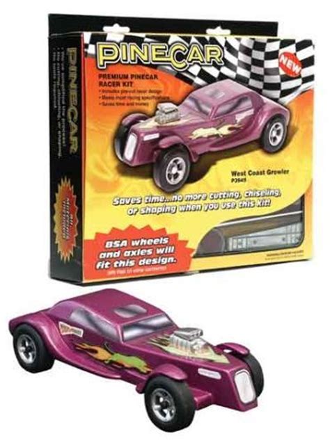 West Coast Growler Premium Pinecar Racer Kit Pinecar