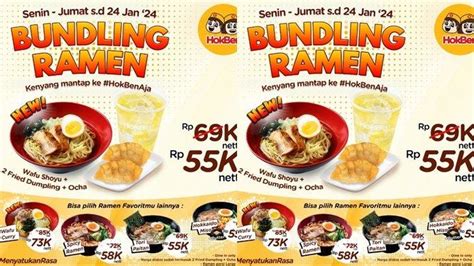 Katalog Promo Hokben Hari Ini Rabu Januari Wafu Shoyu Fried