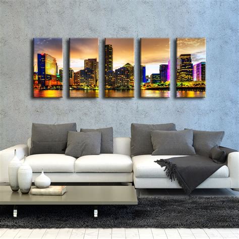 Ready2HangArt Boundary' 5-Piece Wrapped Canvas Wall Art Set - Walmart ...