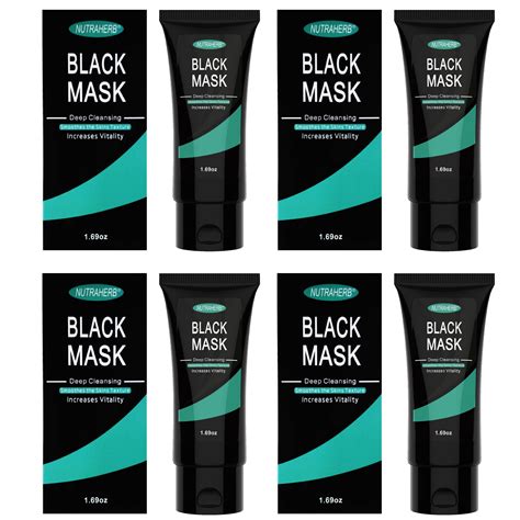 Blackhead Mask Four Blackhead Remover Mask Purifying Peel Off Charcoal