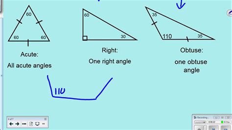 7th Grade Lesson 7 3 Triangles Youtube