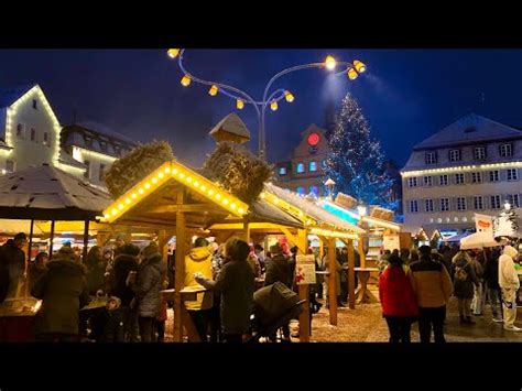 Schwäbisch Gmünd Der schöne Weihnachtsmarkt Dezember 2023 YouTube