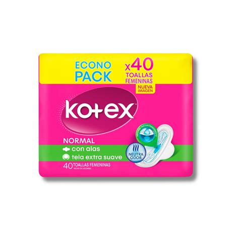 T S KOTEX NORMAL 40S S IVA Fortaleza Super