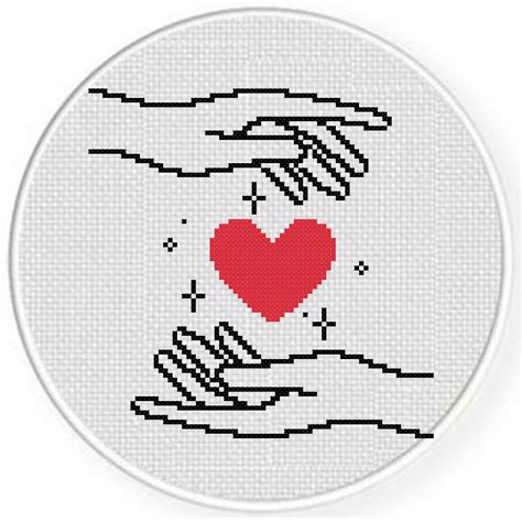 Magical Heart Cross Stitch Pattern – Daily Cross Stitch