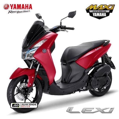 Yamaha Lexi Warna Merah WARUNGASEP