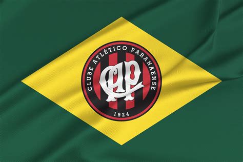 Bandeira Atlético Paranaense Dupla Face 145x85 Cm Brasil Elo7