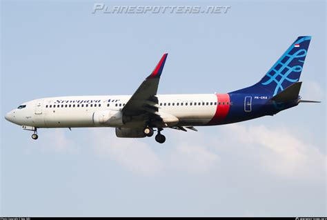 PK CRA Sriwijaya Air Boeing 737 86N WL Photo By Neo MEI ID 1343381