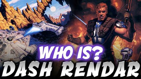 Star Wars Who Is Dash Rendar In Shadows Of The Empire Character