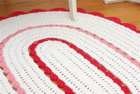 Oval Crochet Rug B