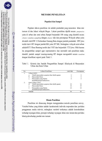 Top PDF Jumlah Populasi Dan Besar Sampel Penelitian 123dok