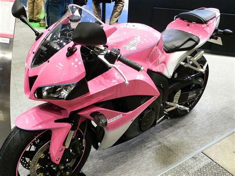 Motorcycle Show 2008 Pink Cbr600rr Pink Motorcycle Pink Bike Pink Car